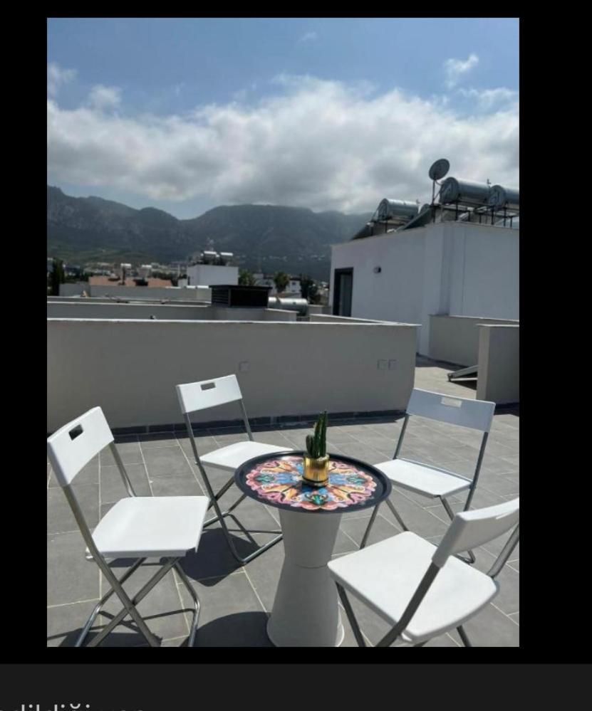 Palmiye Apartment Кирения Экстерьер фото